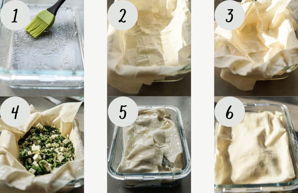 Spanakopita - Griechischer Spinatkuchen